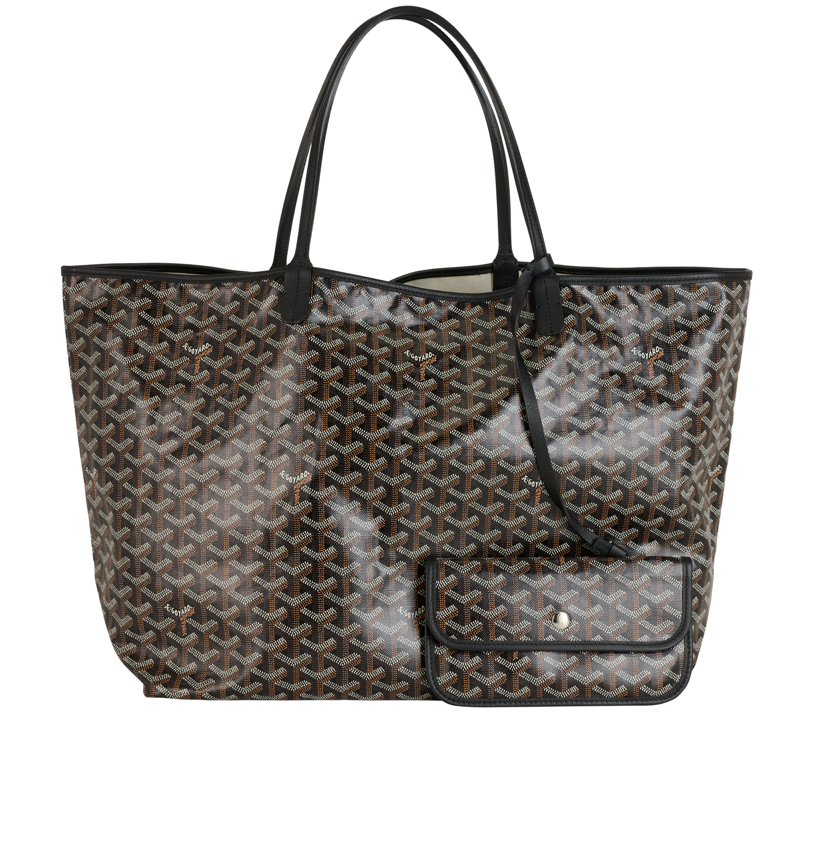 Saint Louis GM, &pound;1,900, Handbags, Black/Brown, Canvas, Other view